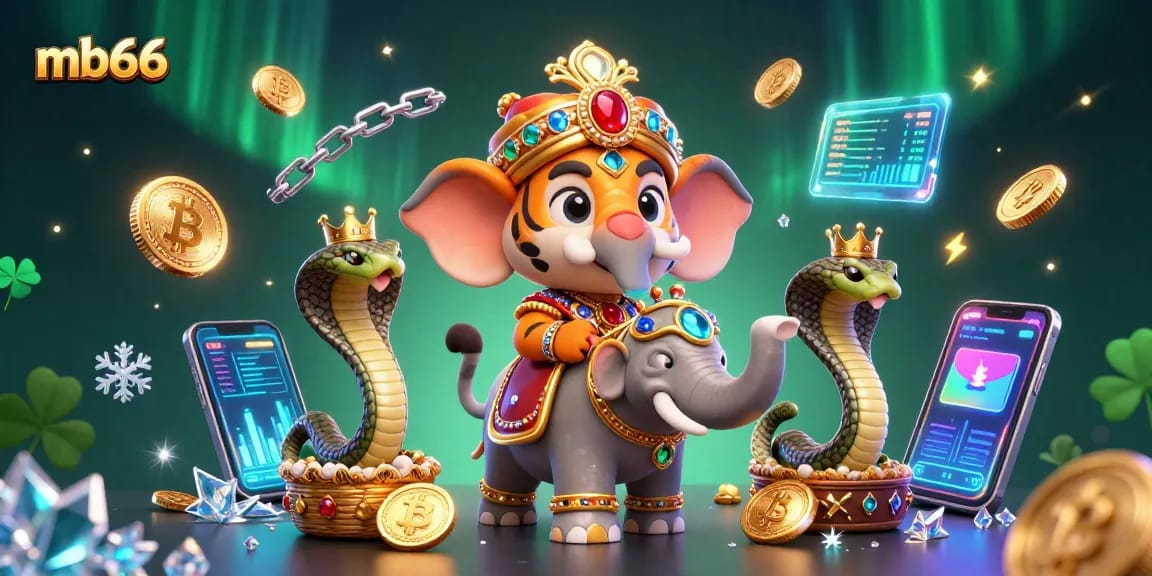 Experience thrilling gaming action at mb66 with vibrant casino illustration showcasing a majestic scene.