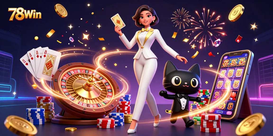 Experience thrilling gaming action at 78Win with sensational casino visuals and excitement.