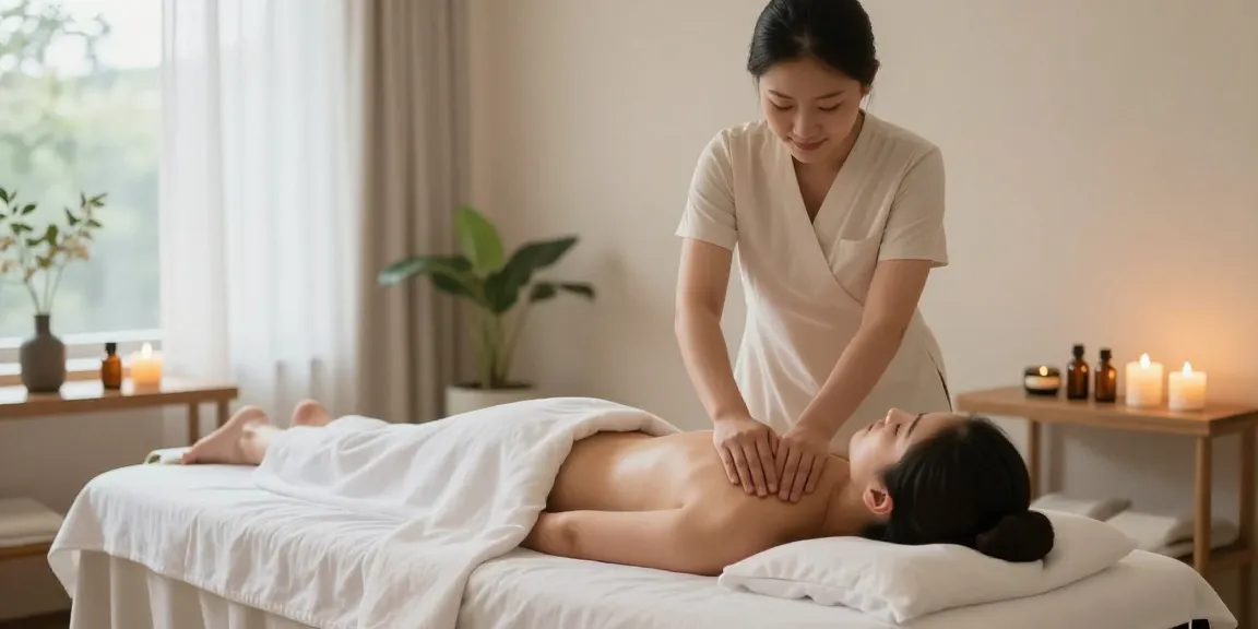 동탄마사지로 편안한 스파에서 릴렉스하는 모습