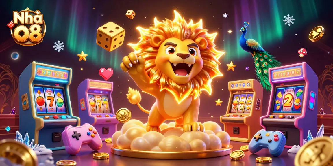 Engage with Nhà cái o8 in a vibrant 3D casino environment featuring dynamic game elements.