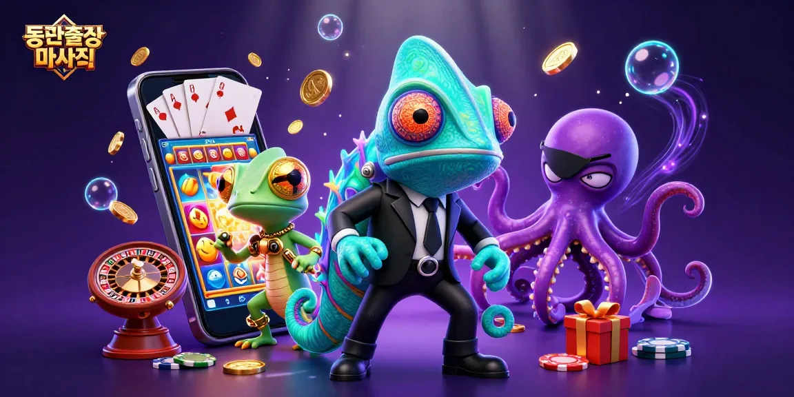 Experience the excitement of 동탄출장마사지 with vibrant slot games and dynamic characters in a captivating casino scene.