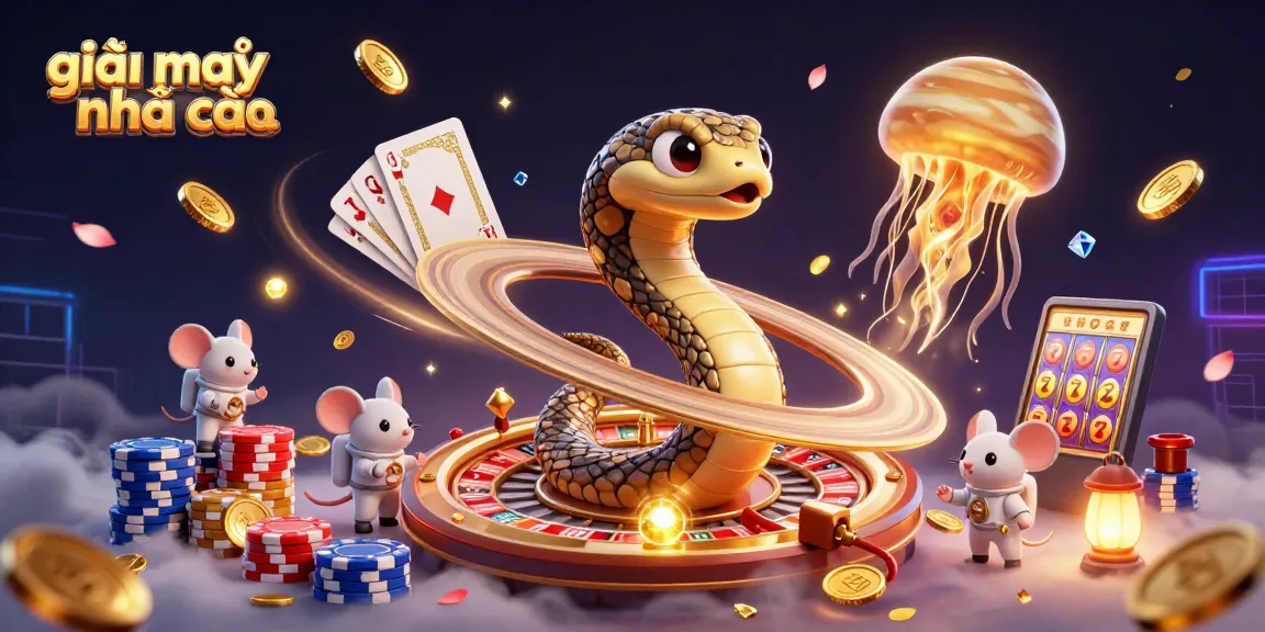 Experience giải mã nhà cái in action with animated characters spinning the roulette wheel and betting.